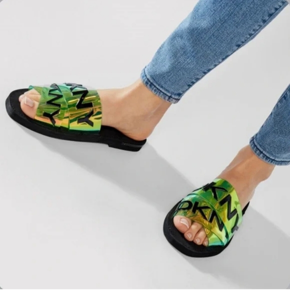 DKNY Holographic flat shoes size 7.5 - Picture 15 of 17